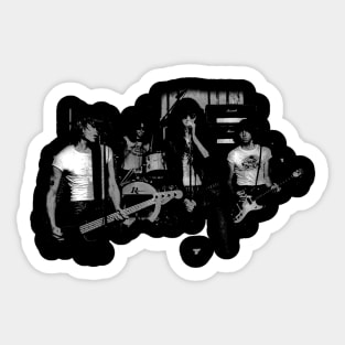 Graphic Vintage Ramones Gifts Ideas Music Sticker